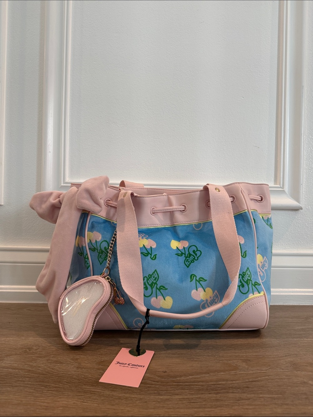 Juicy Couture Cherry Gelato Daydreamer Tote Bag